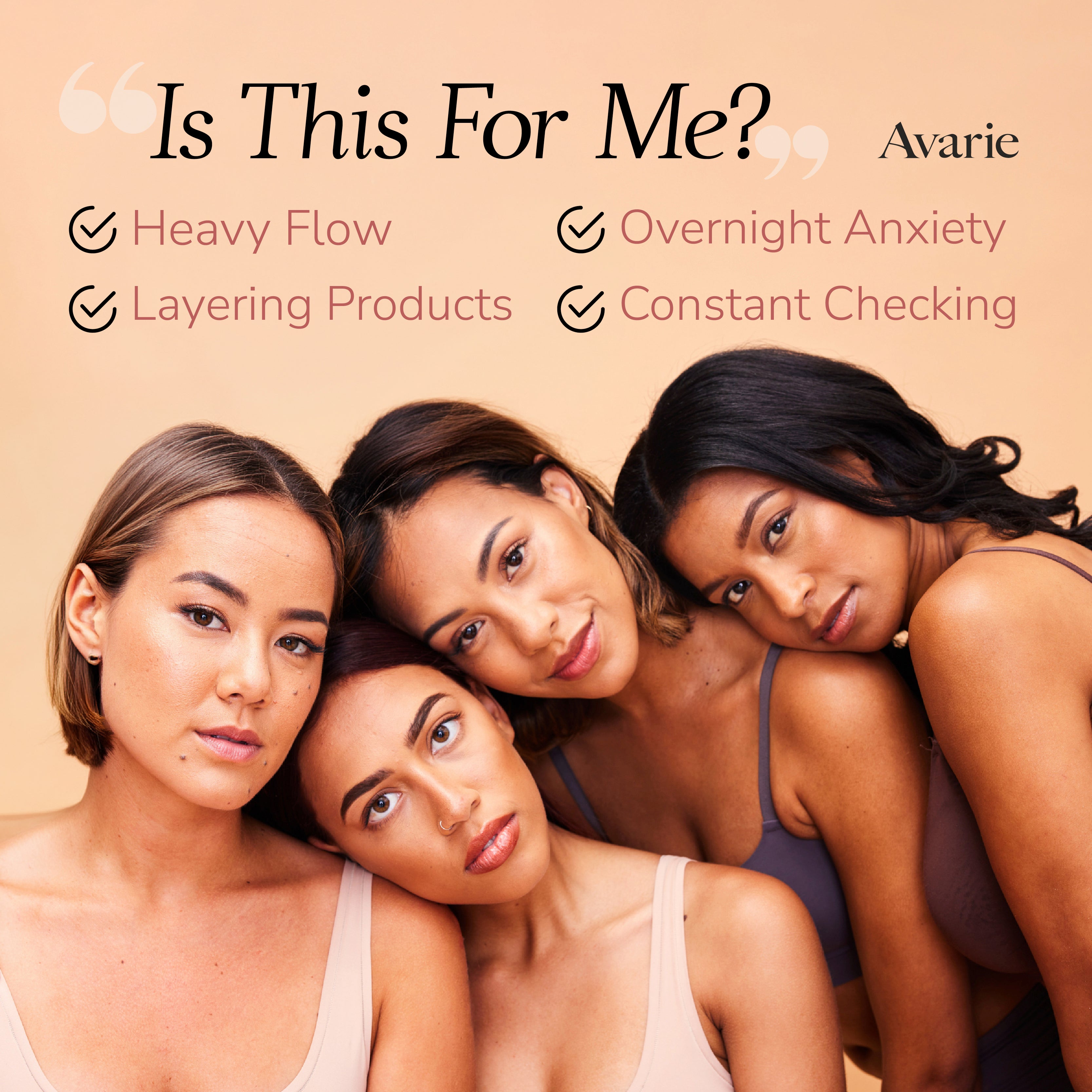Avarie Heavy Flow Menstrual Pads