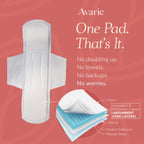 Avarie Heavy Flow Menstrual Pads